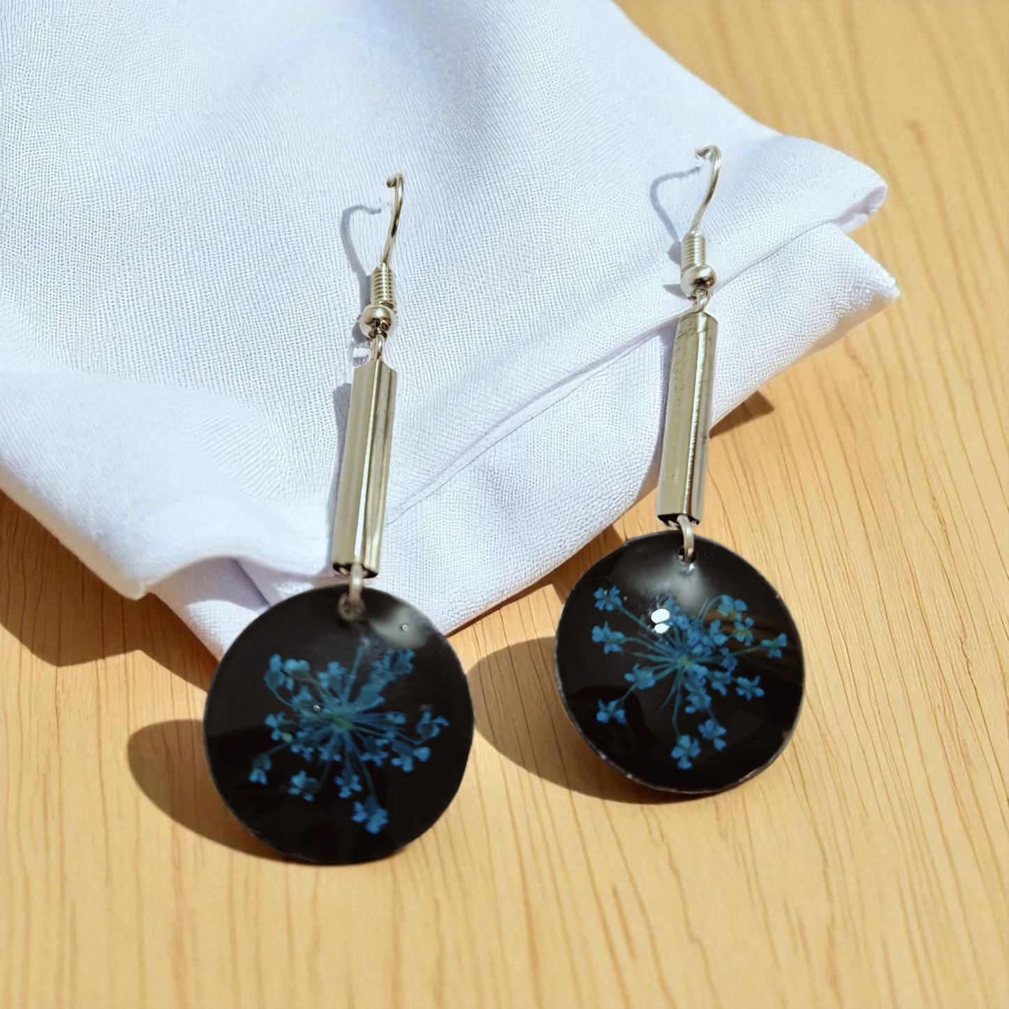 Blue Whisper Earrings