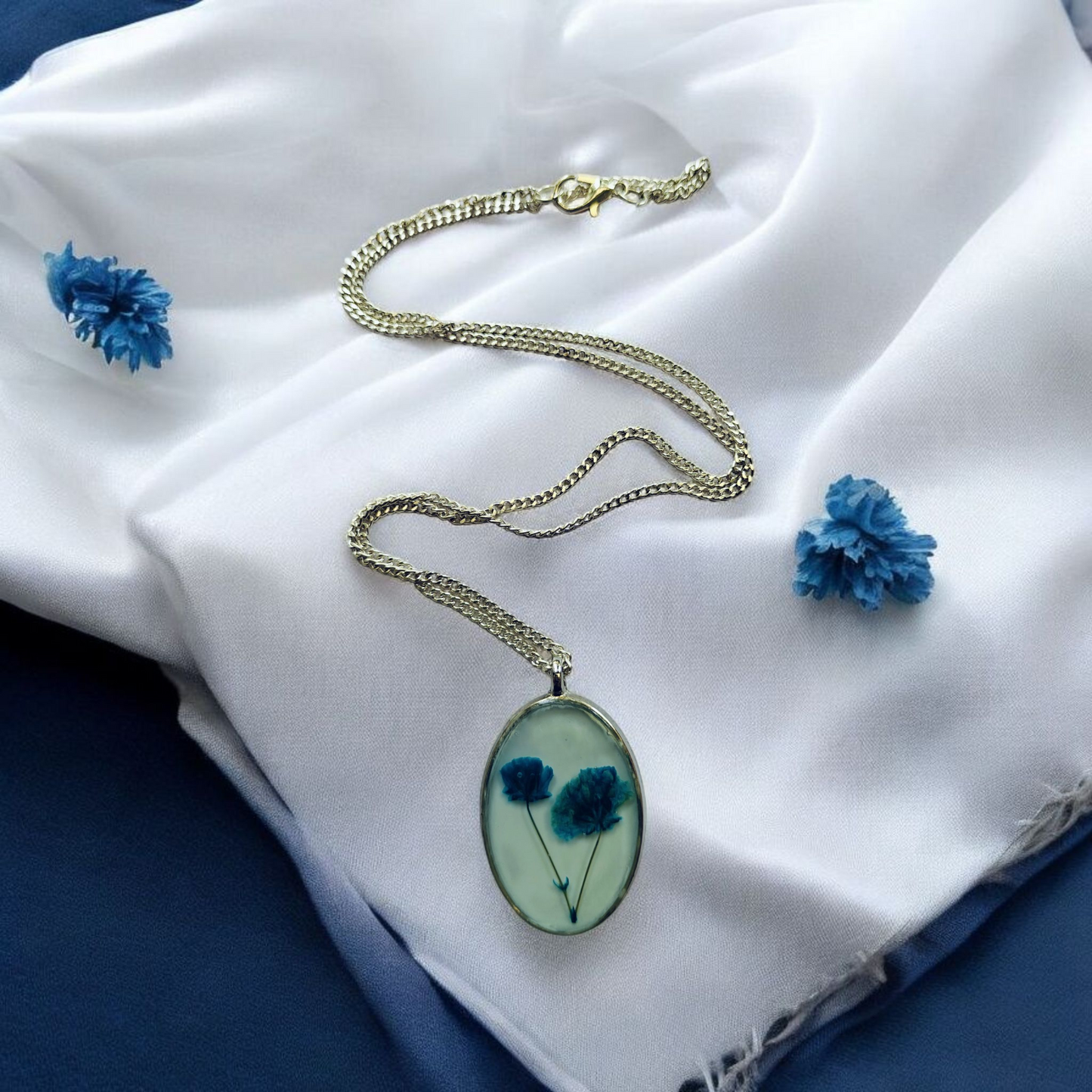 Frosted Bloom Pendant