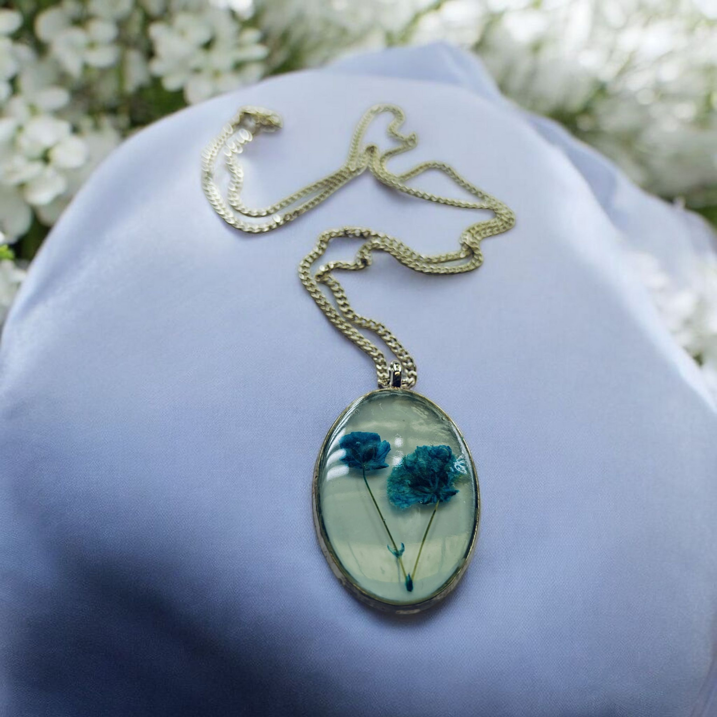 Frosted Bloom Pendant