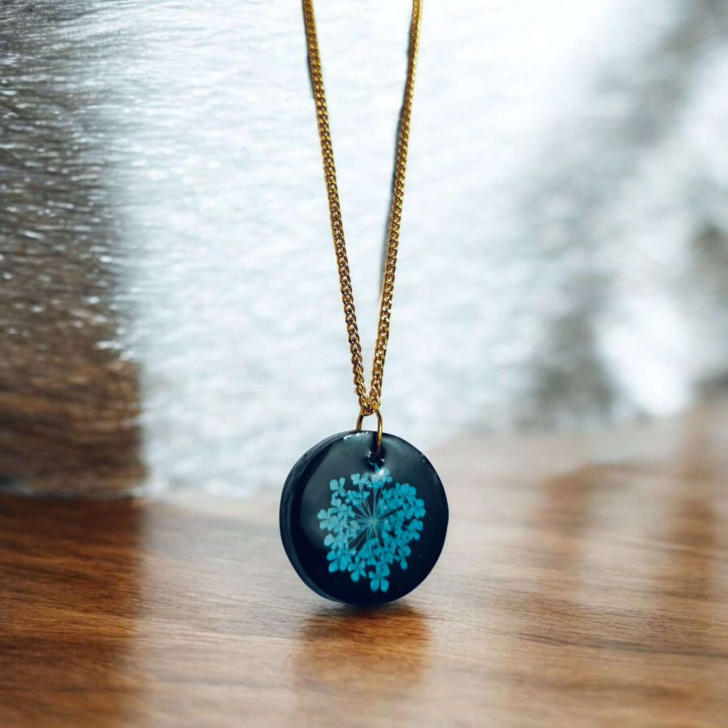 Blue Bloosam Necklace