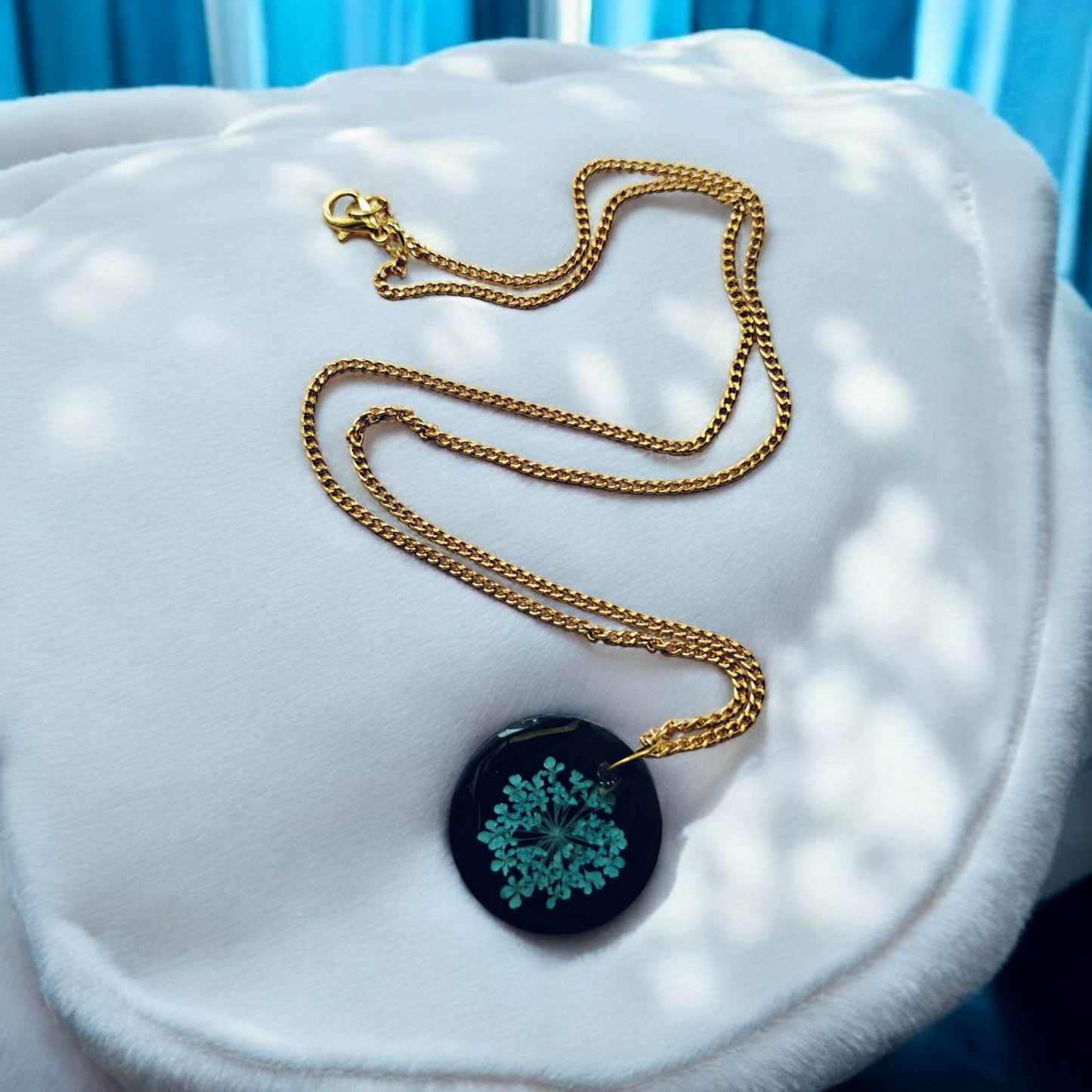 Blue Bloosam Necklace